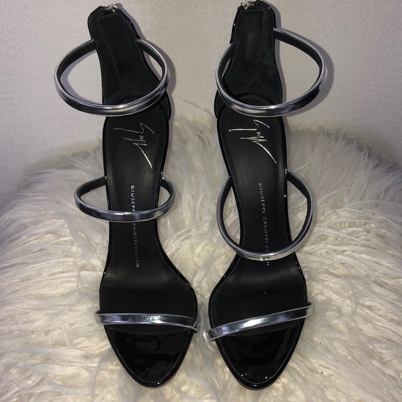 Giuseppe Zanotti Shoes - Giuseppe Zanotti Patent Blk Heel